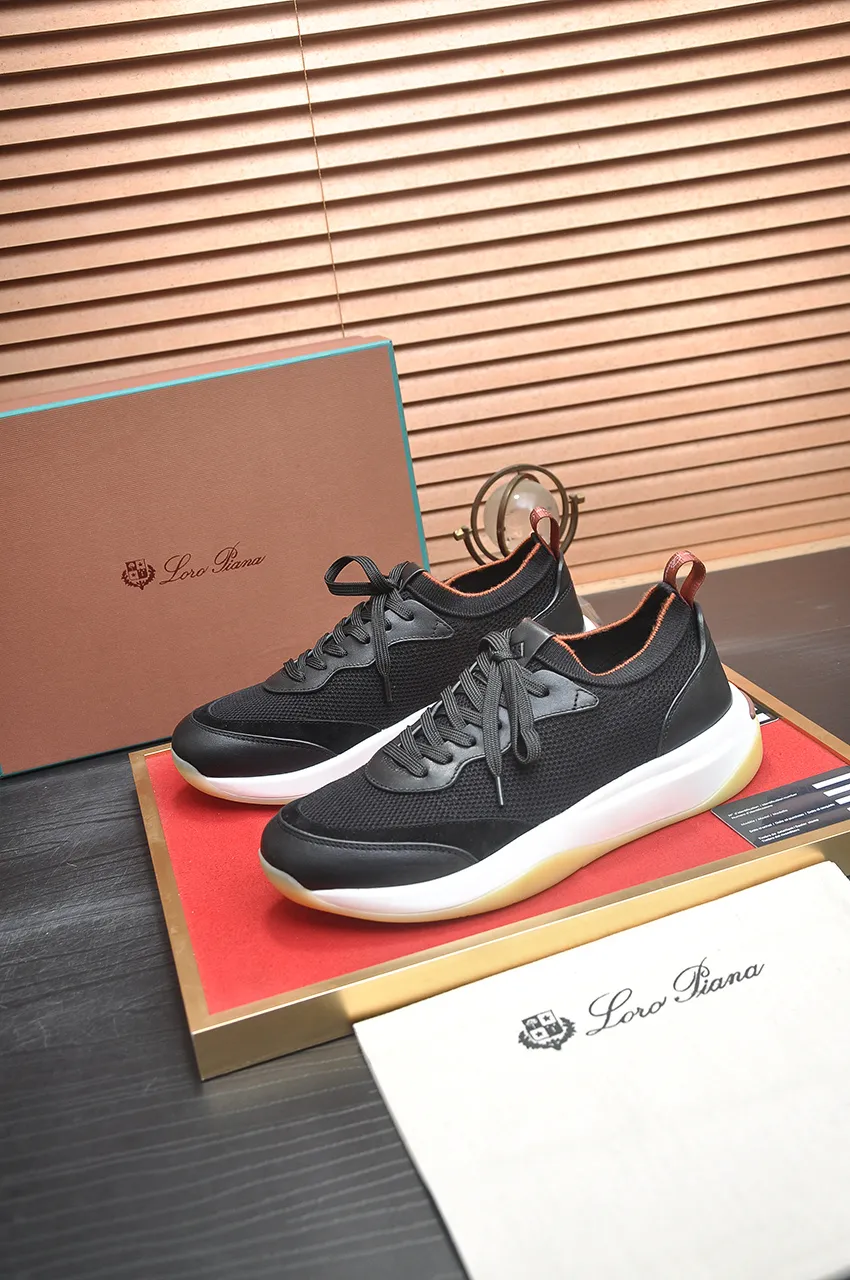 Men's men's shoes 💰640💶[𝐥𝐨𝐫𝐨 𝐏𝐢𝐚𝐧𝐚] lp classic loafers, an Italian treasure brand, the only brand that can match Hermès! Only after wearing it do we realize that we cannot let down our feet. The upper is imported cashmere, the lining of water-dyed cowhide ➕ the cowhide feet, the official original glass rubber outsole, and the pendant. Exclusive original packaging (tag ➕ brand paper ➕ outer box ➕ hand bag) code number: 38-46